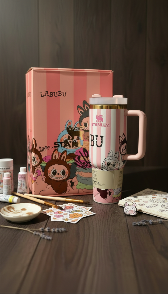 LABUBU Stanley Tumbler Set