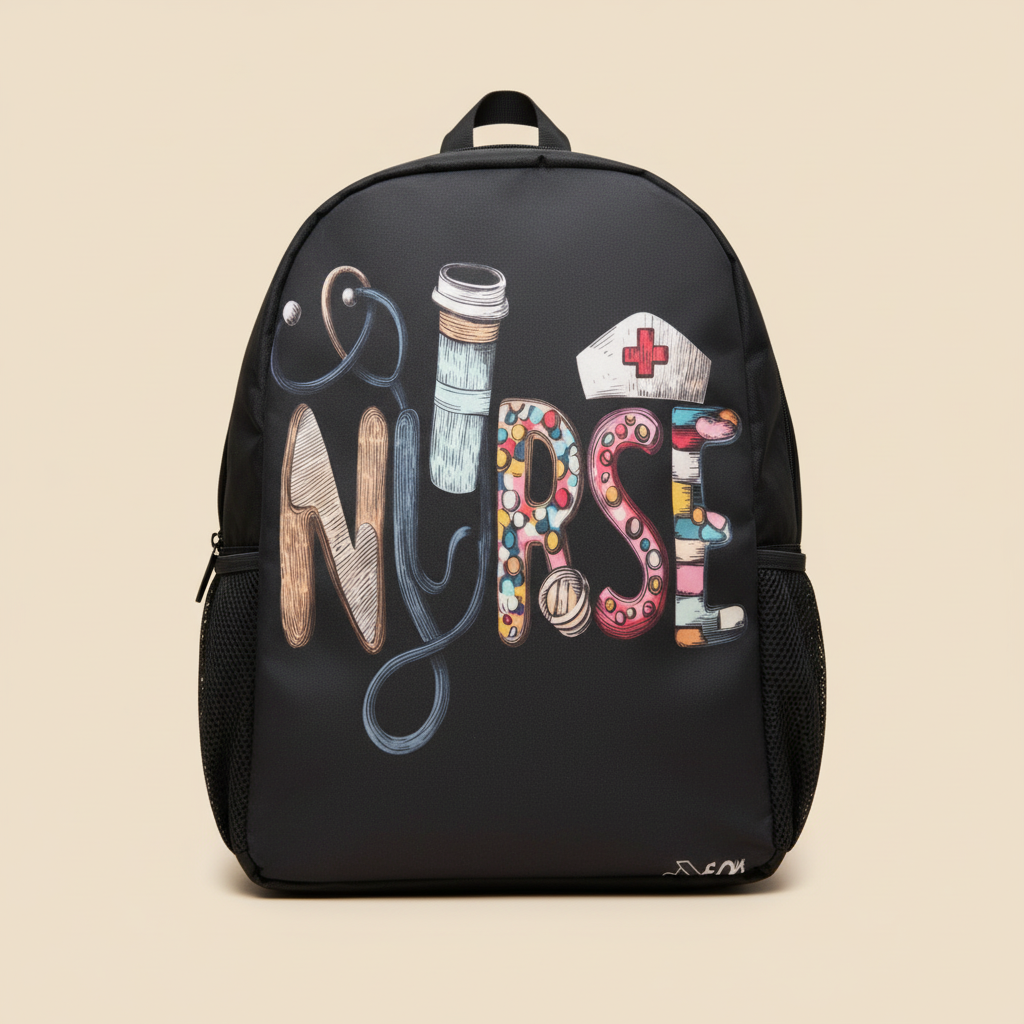 Nurse Backpack - Black